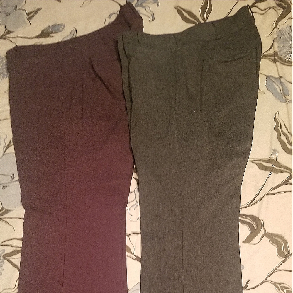 Bootcut slacks